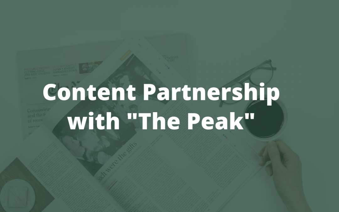 A Content Partnership with The Peak & Lessons We Can Learn From Charlie Munger